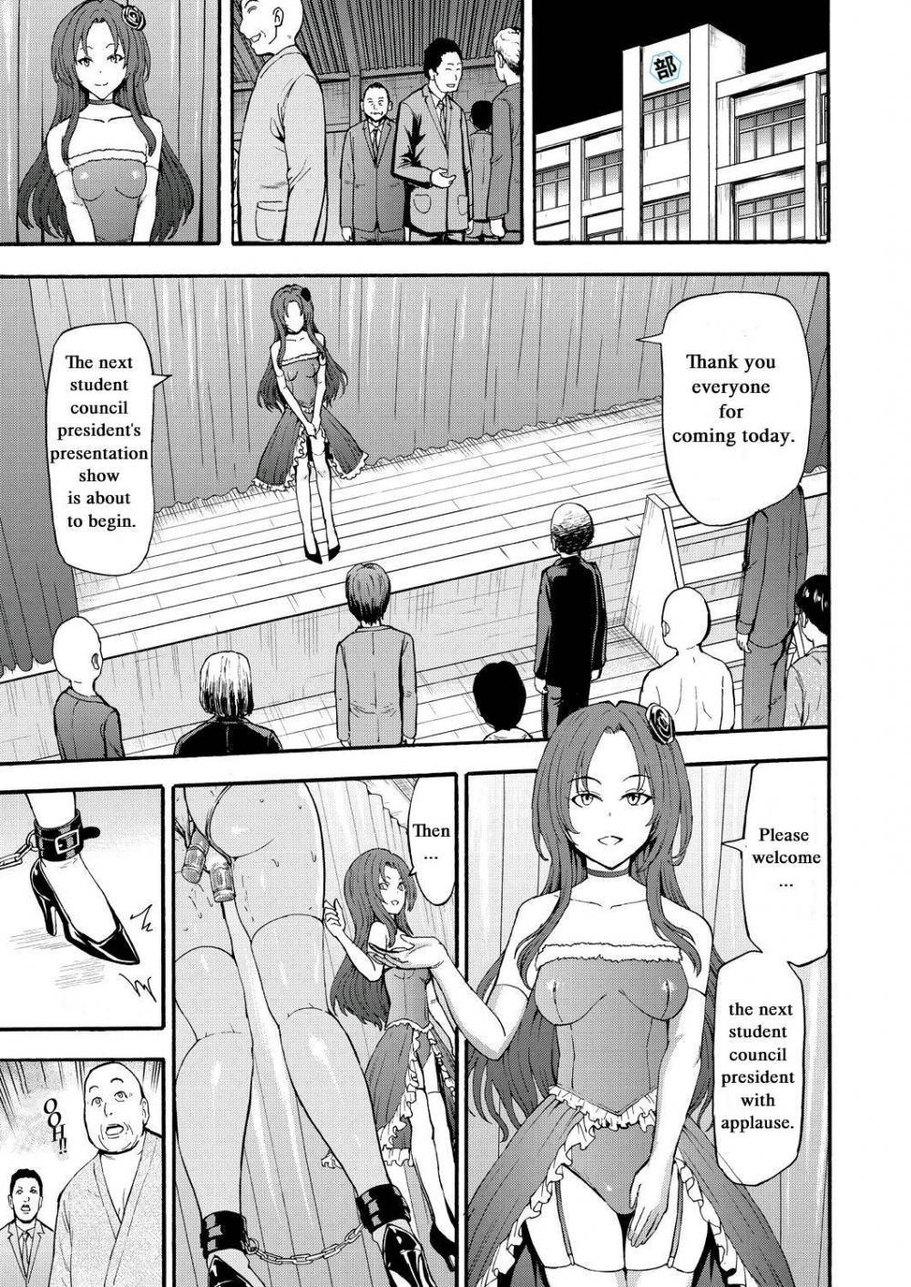 Hentai Manga Comic-Dark Side Student Council President-Chap 3-33